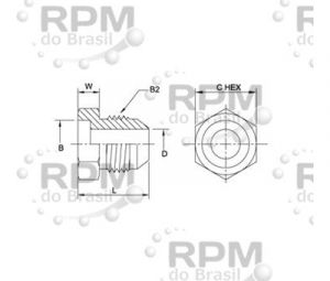 Hose & Fittings - Brennan 0403-10-08 - Brennan