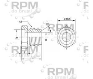 Hose & Fittings - Brennan 0404-20-16 - Brennan