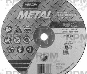 NORTON ABRASIVOS 07660789096