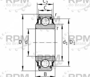 INA (SCHAEFFLER) 205-KRR