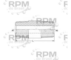 BRENNAN 5404-N-04X2.500-SS