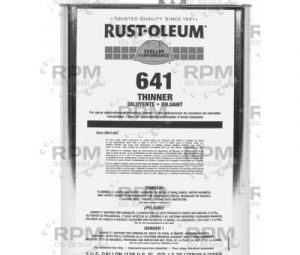 CORPORAÇÃO RUST-OLEUM 641402