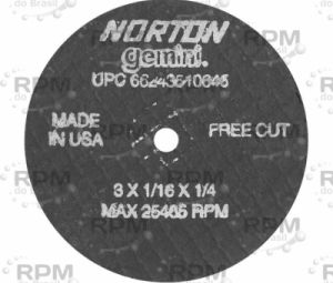 NORTON ABRASIVOS 66243510645
