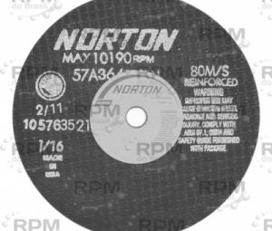 NORTON ABRASIVOS 66252822969