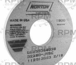 NORTON ABRASIVOS 66253364038