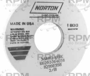 NORTON ABRASIVOS 66253364058