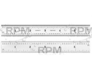 L S STARRETT COMPANY C607R-6