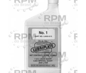 LUBRIPLATE LUBRICANTS CO L0002-013