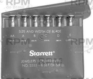 L S STARRETT COMPANY S555Z-6