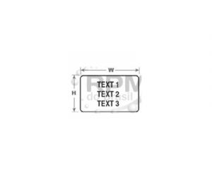 BRADY X-7-422