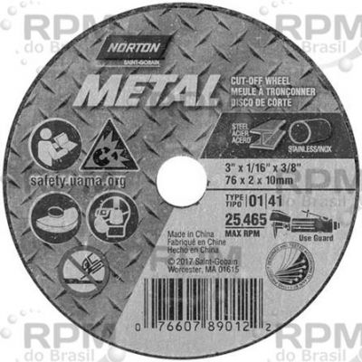 NORTON ABRASIVOS 07660789451