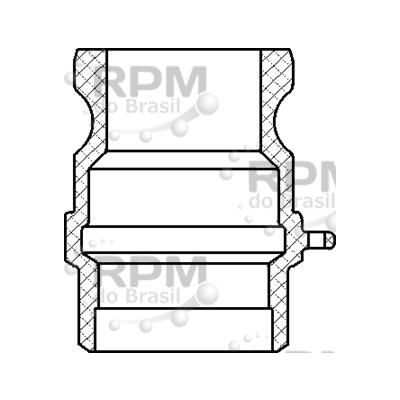 DIXON VALVE & COOPLING COMPANY, LLC 100AWBPSTSS