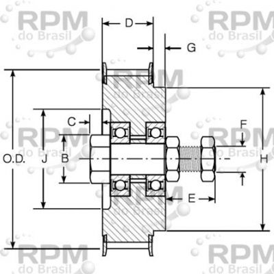 GATES 40SPK2IDL