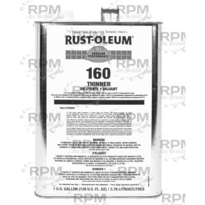 CORPORAÇÃO RUST-OLEUM 160402