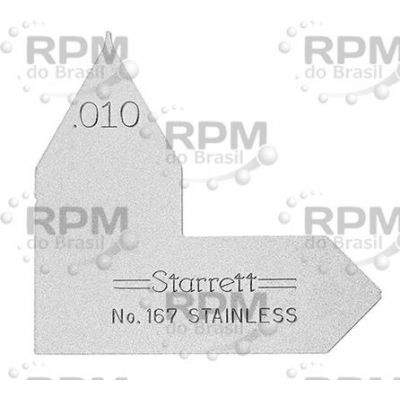 Hand & Power Tools - L S Starrett Company 167-010 - L S Starrett Company