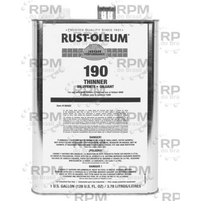 CORPORAÇÃO RUST-OLEUM 190402