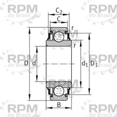 INA (SCHAEFFLER) 205-KRR