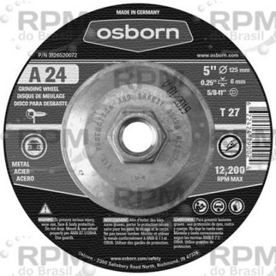 OSBORN 3126520072