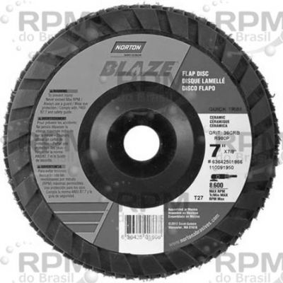 Abrasivos - Norton Abrasivos 63642501866 - Norton Abrasives