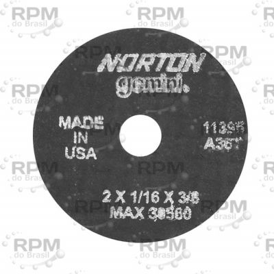 NORTON ABRASIVOS 66243411396