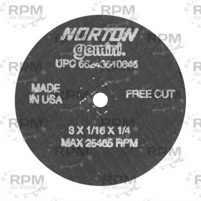 NORTON ABRASIVOS 66243510645