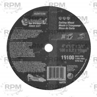 NORTON ABRASIVOS 66243510659