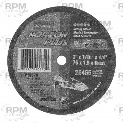 NORTON ABRASIVOS 66243510670