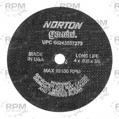 NORTON ABRASIVOS 66243537273