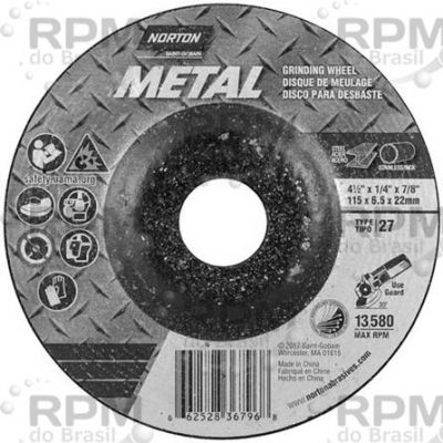 NORTON ABRASIVOS 66252836796