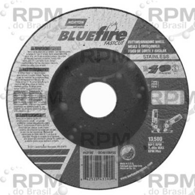 Abrasivos - Norton Abrasivos 66252843190 - Norton Abrasives