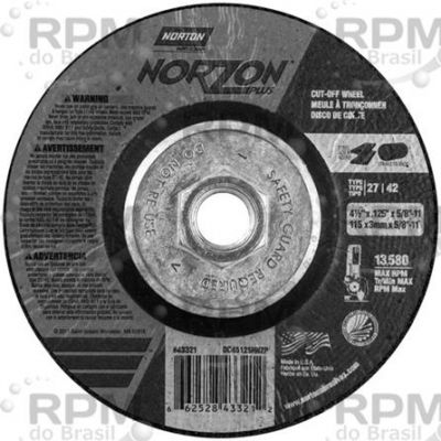 NORTON ABRASIVOS 66252843321