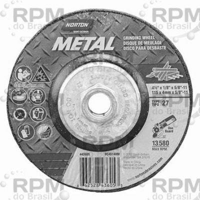 NORTON ABRASIVOS 66252843605