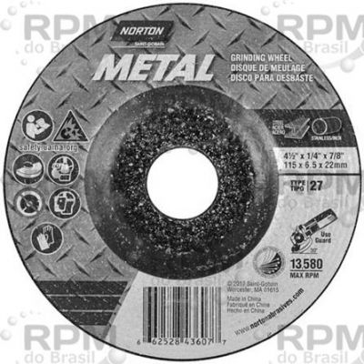 NORTON ABRASIVOS 66252843607