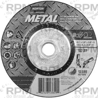 NORTON ABRASIVOS 66252843609