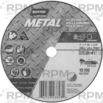 NORTON ABRASIVOS 66252843848