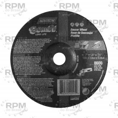 NORTON ABRASIVOS 66252940095