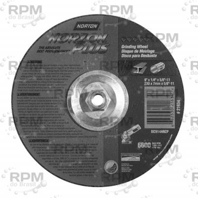 NORTON ABRASIVOS 66253021634