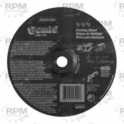 NORTON ABRASIVOS 66253048991