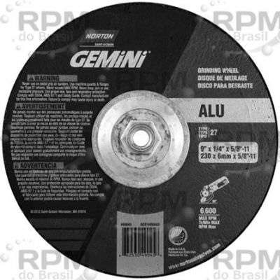 NORTON ABRASIVOS 66253049045