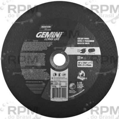 Abrasivos - Norton Abrasivos 66253106109 - Norton Abrasives