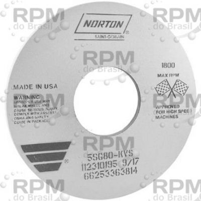 Abrasivos - Norton Abrasivos 66253363814 - Norton Abrasives