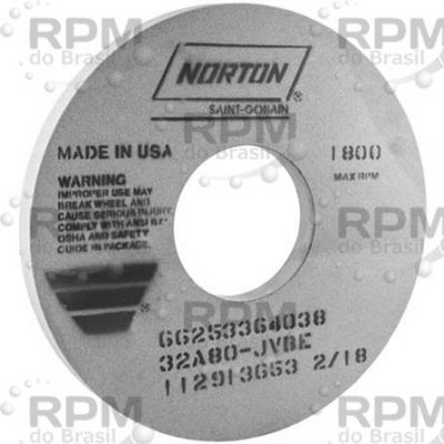 NORTON ABRASIVOS 66253364038
