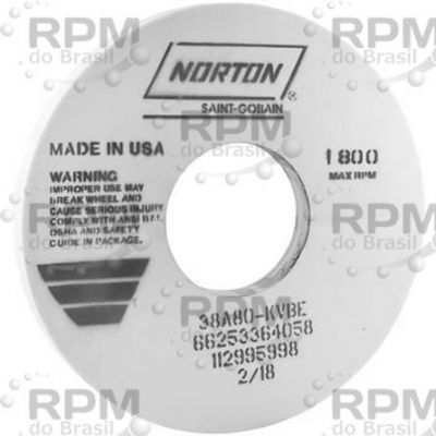 NORTON ABRASIVOS 66253364058
