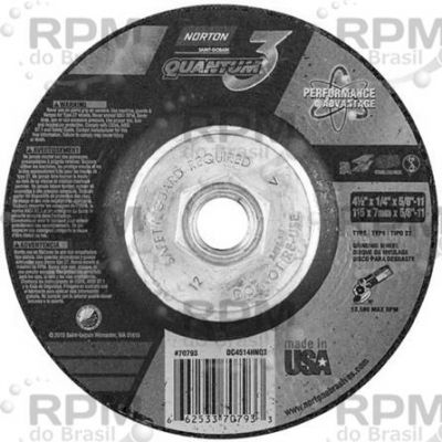 NORTON ABRASIVOS 66253370793