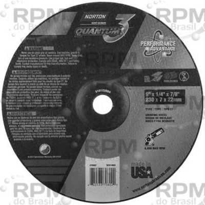 NORTON ABRASIVOS 66253370802