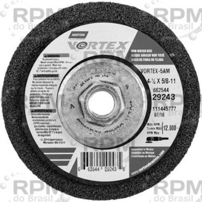 NORTON ABRASIVOS 66254429243