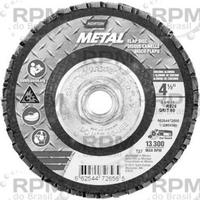 NORTON ABRASIVOS 66254472656