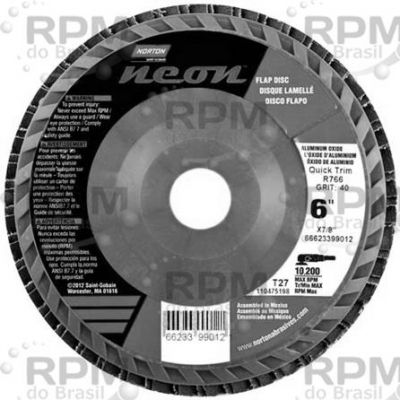 NORTON ABRASIVOS 66623399012