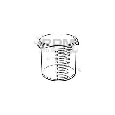 Zelador - Serviço De Borracha FG572724CLR - Rubbermaid