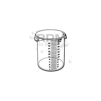 Zelador - Rubbermaid FG572824CLR - Rubbermaid